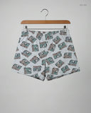 UK Imported secondhand Womens Shorts - Primark brand, Grey Cotton, Premium condition, for Women - Online Thrift Store Peshawar Pakistan