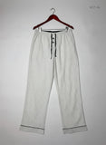 Womens Summer Trousers | Topshop | Preloved Branded | Beige Cotton | Premium | OTS Thrift Store Islamabad Pakistan