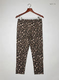 Premium Condition Womens Summer Trousers | Preloved Marks & Spencer | BROWN MULTI Cotton | Thrift Shop for Womens Karachi Pakistan | OTS
