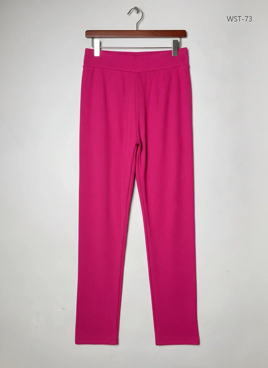 UK Imported secondhand Womens Summer Trousers - Cut Label brand, PINK Polyester, Premium condition, for Womens - Online Thrift Store Islamabad Pakistan