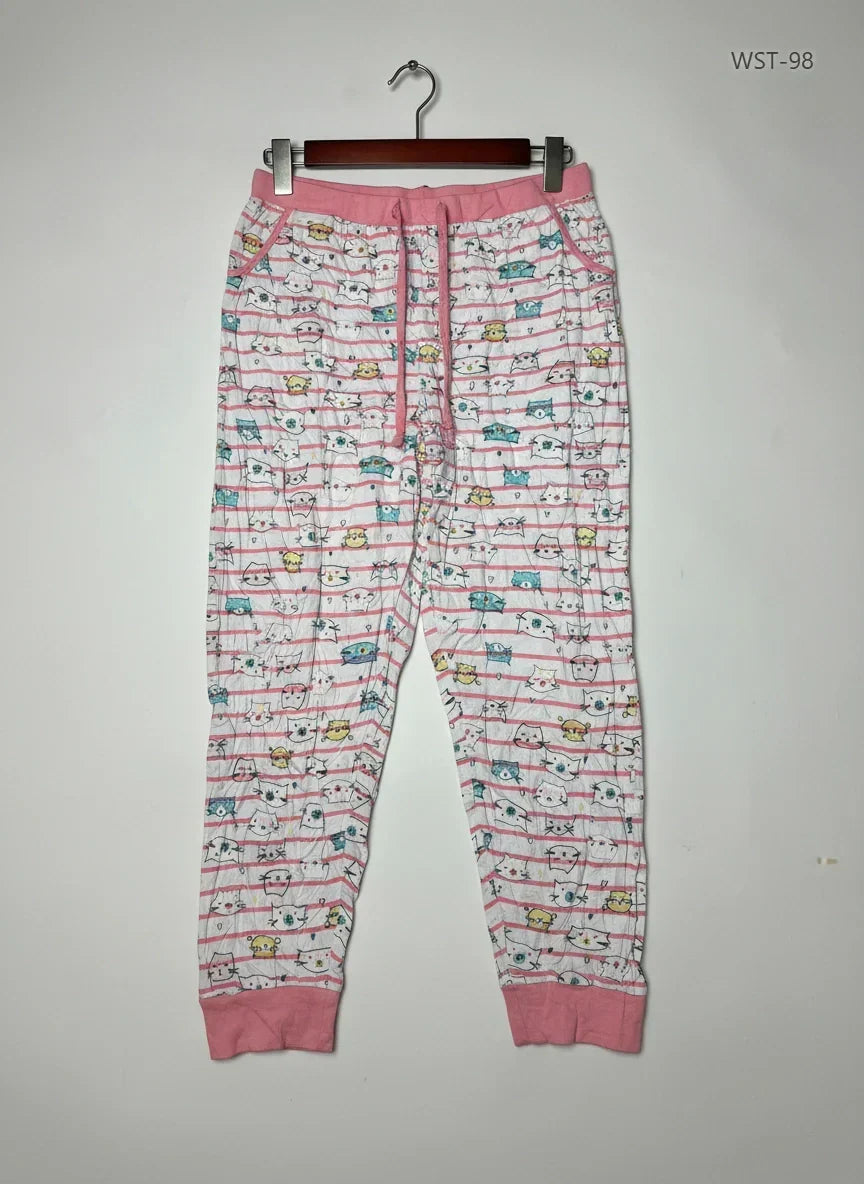 Secondhand Branded Womens Summer Trousers by F&F, MULTI Polyester fabric, Excellent condition, for Womens - Online Thrift Shop Lahore Pakistan