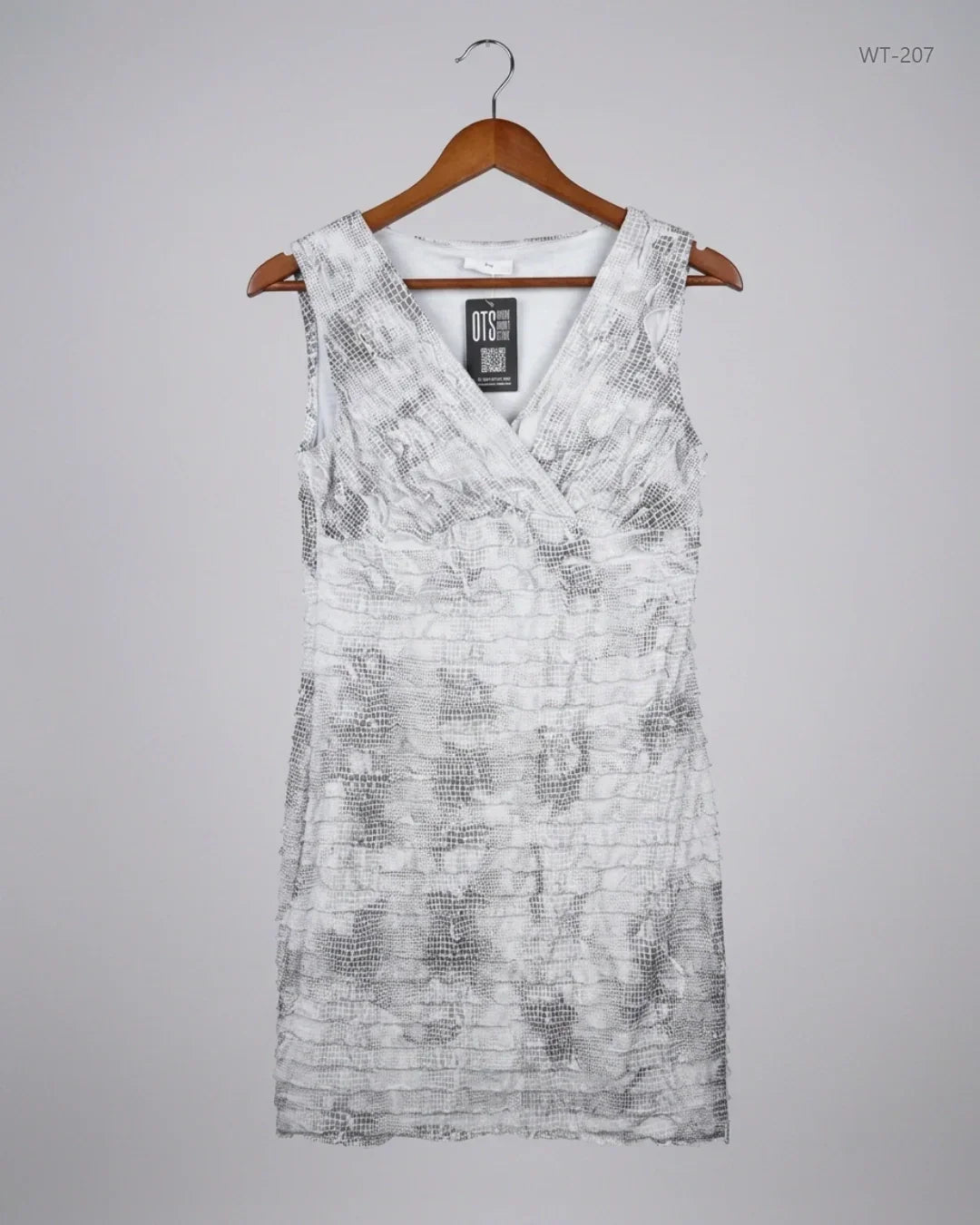 Premium Condition Womens Summer Tops | Preloved TIA | White Polyester | Thrift Shop for Women Karachi Pakistan | OTS