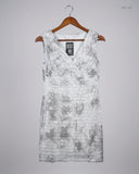 Premium Condition Womens Summer Tops | Preloved TIA | White Polyester | Thrift Shop for Women Karachi Pakistan | OTS