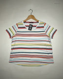 Secondhand Branded Womens Tshirts by Marks & Spencer, Multi Cotton fabric, Premium condition, for - Online Thrift Shop Islamabad Pakistan