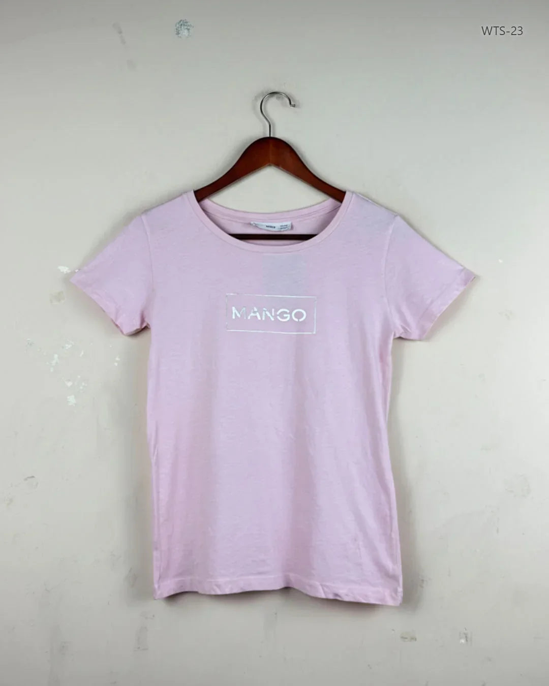 Womens Tshirts | Mango | Preloved Branded | Pink Cotton | Premium | OTS Thrift Store Karachi Pakistan