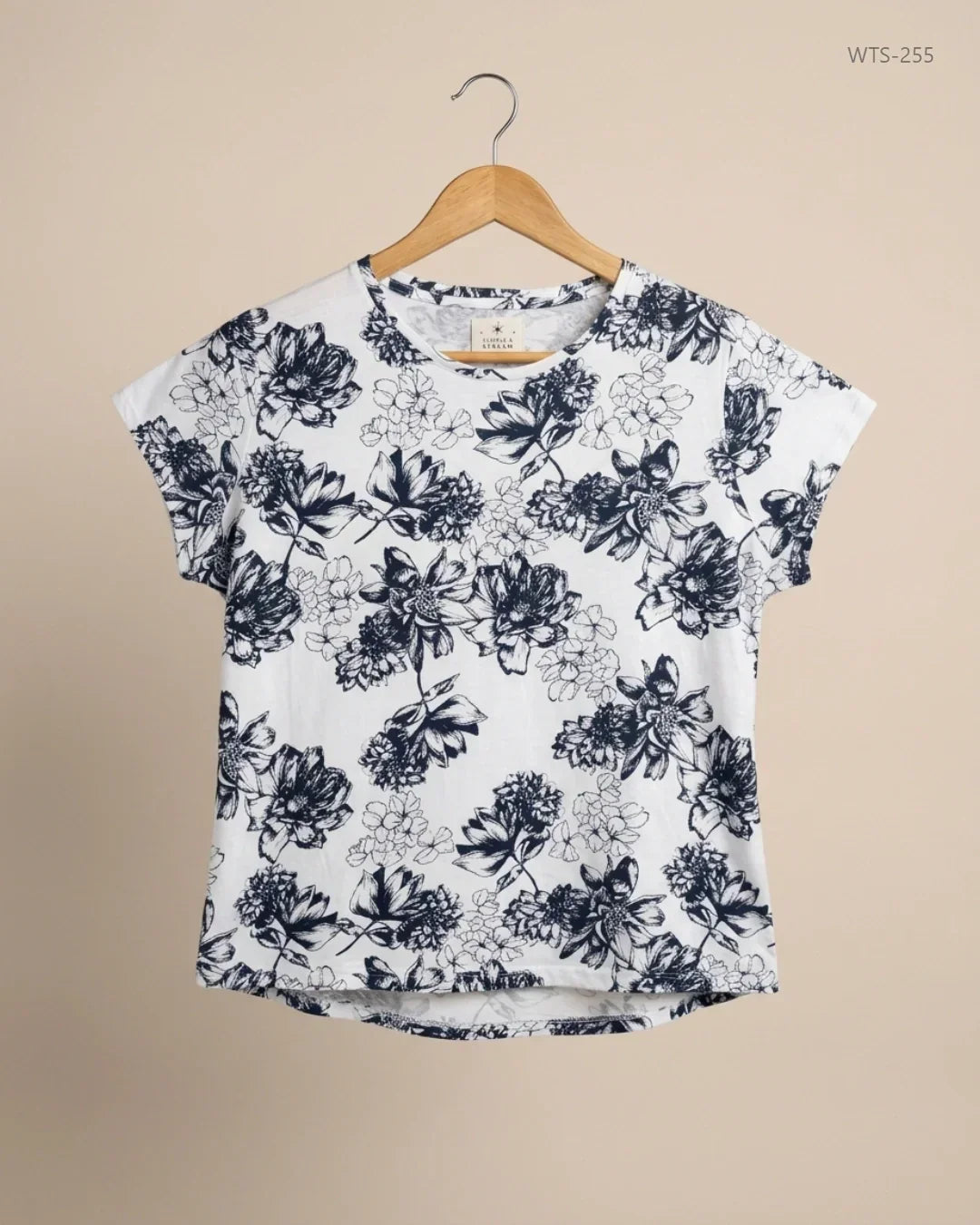 Womens Tshirts | F&F | Preloved Branded | Black & White Cotton | Premium | OTS Thrift Store Karachi Pakistan