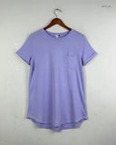 Shop Premium Womens Tshirts by Pep&Co | Preloved Branded Clothes | Purple Cotton | Women | OTS Thrift Store Karachi Pakistan