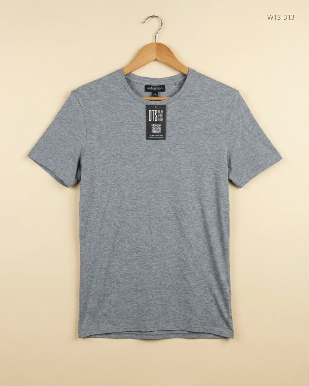 Womens Tshirts | autograph | Preloved Branded | Grey Cotton | Premium | OTS Thrift Store Karachi Pakistan