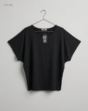 Womens Tshirts | CLOCKHOUSE | Preloved Branded | Black Viscose | Premium | OTS Thrift Store Islamabad Pakistan