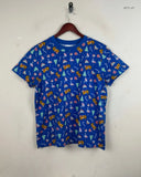 Womens Tshirts | Merry | Preloved Branded | Blue Cotton | Premium | OTS Thrift Store Islamabad Pakistan