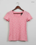 Preloved Premium Womens Tshirts by C&A, Pink Polyester for Women - OTS Thrift Shop Peshawar Pakistan