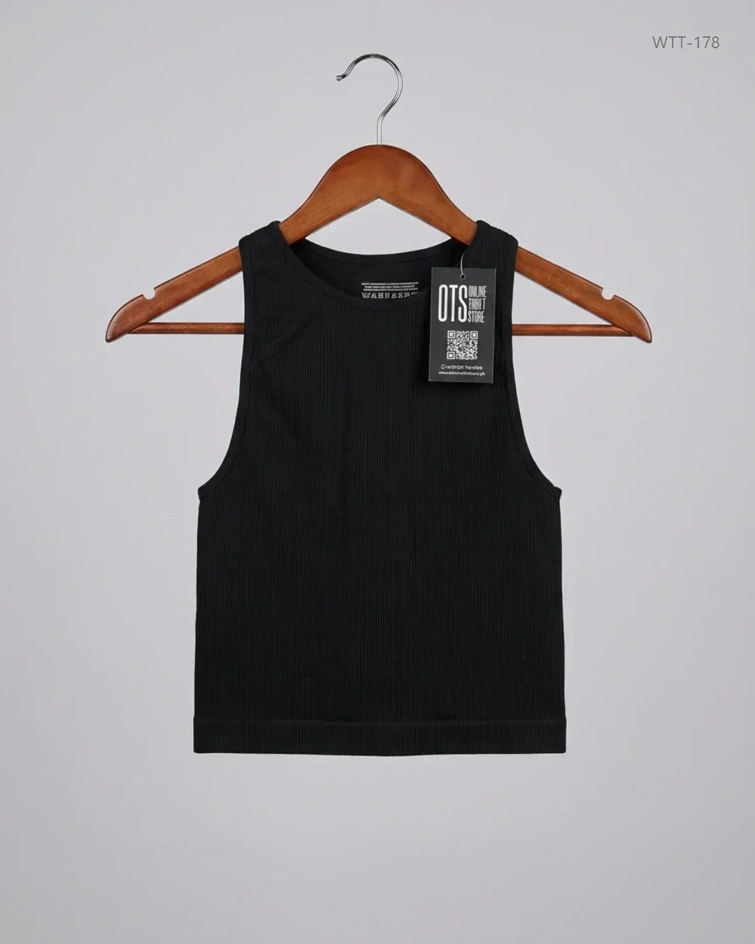 UK Imported secondhand Womens Tank Top - Primark brand, Black Nylon, Premium condition, for Womens - Online Thrift Store Lahore Pakistan