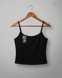 Preloved Premium Womens Tank Top by CUT LABEL, Black Cotton for Womens - OTS Thrift Shop Islamabad Pakistan