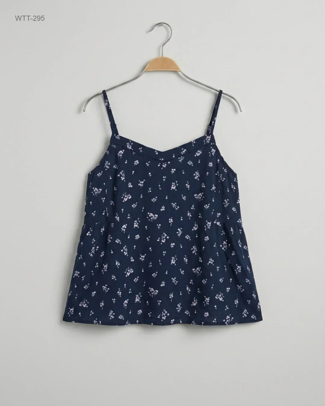 Shop Premium Womens Tank Top by Marks & Spencer | Preloved Branded Clothes | Blue Viscose | Womens | OTS Thrift Store Islamabad Pakistan