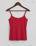 Premium Condition Womens Tank Top | Preloved Clock House | Red Cotton | Thrift Shop for Womens Karachi Pakistan | OTS