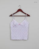 Womens Tank Top | Happit | Preloved Branded | White Cotton | Premium | OTS Thrift Store Peshawar Pakistan