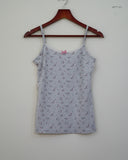 UK Imported secondhand Womens Tank Top - DUNNES brand, Grey Cotton, Premium condition, for Womens - Online Thrift Store Peshawar Pakistan