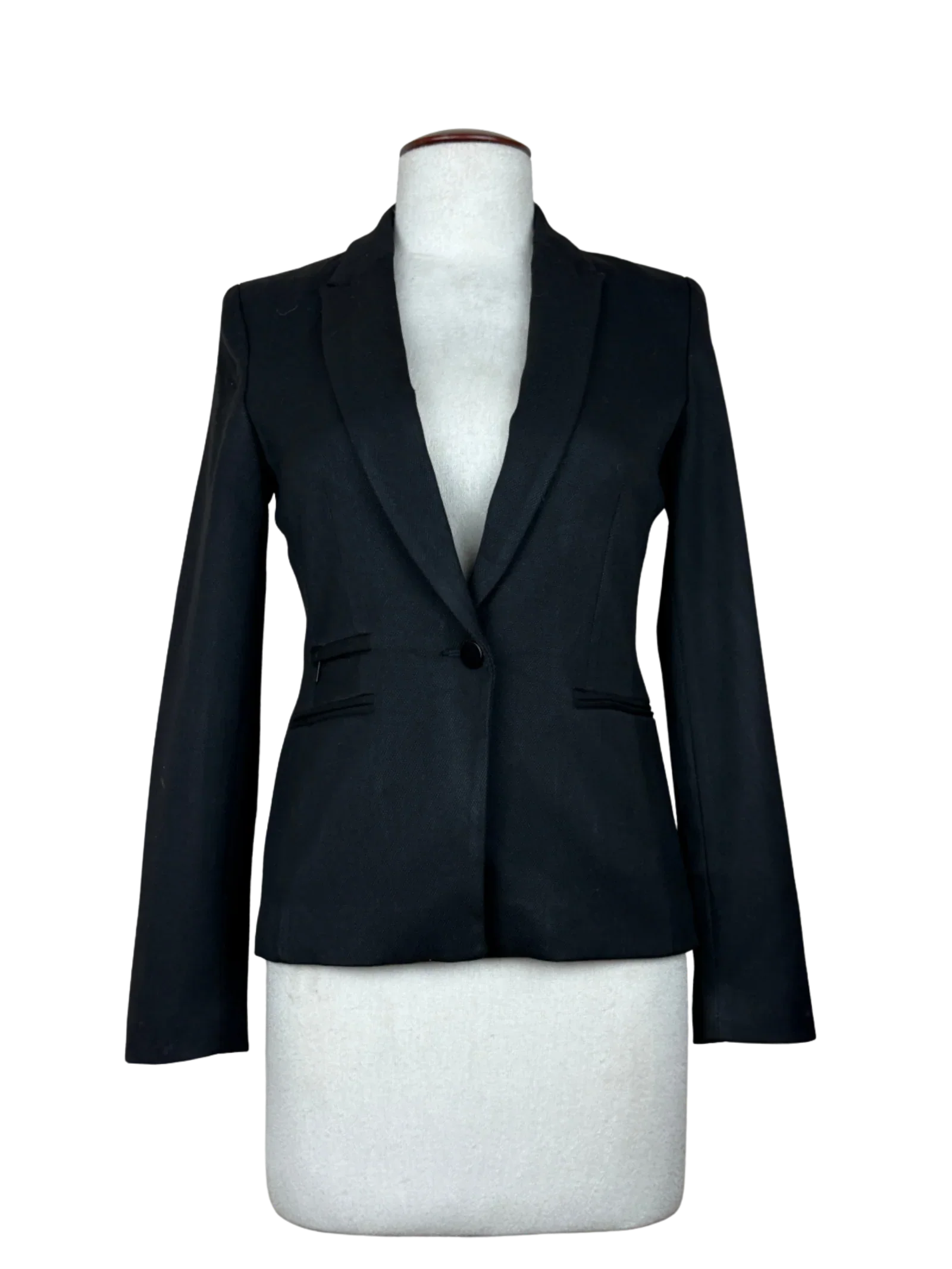Secondhand Branded Women Bolero Coatt by Next, Black Polyester fabric, Premium Plus condition, for Womens - Online Thrift Shop Islamabad Pakistan