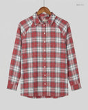 Premium Condition Button Down Shirt | Preloved ASOS | Red Cotton | Thrift Shop for Womens Lahore Pakistan | OTS