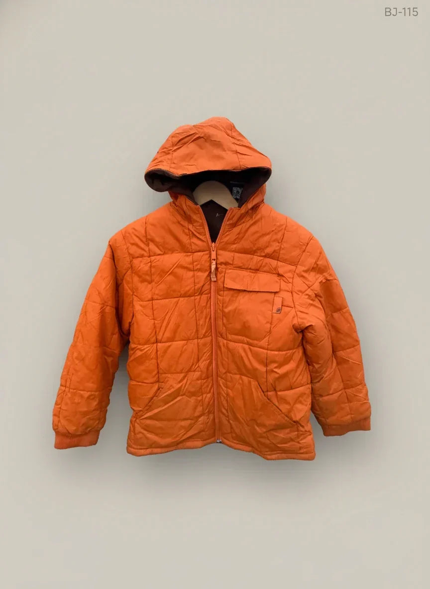 UK Imported secondhand Winter Boys Jackets - Unknown brand, Tan Polyester, Excellent condition, for Boys - Online Thrift Store Lahore Pakistan
