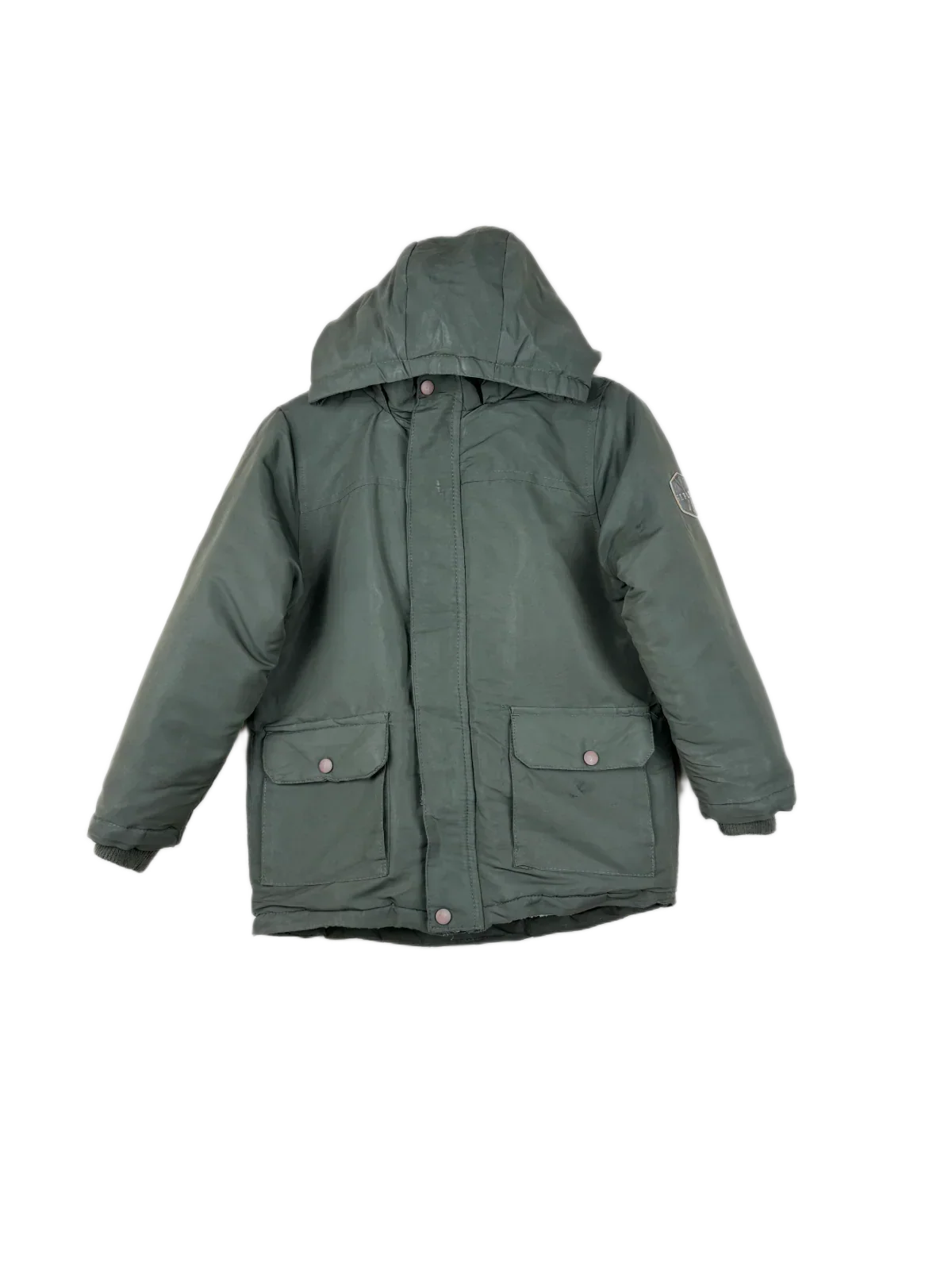 Preloved Excellent Winter Boys Jackets by Destination, Olive Polyester for Boys - OTS Thrift Shop Karachi Pakistan
