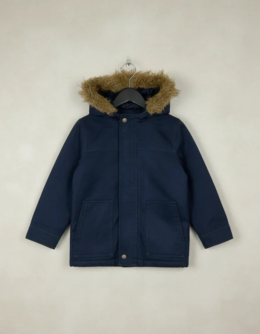 Shop Excellent Winter Boys Jackets by GAP | Preloved Branded Clothes | DarkBlue Polyester | Boys | OTS Thrift Store Karachi Pakistan