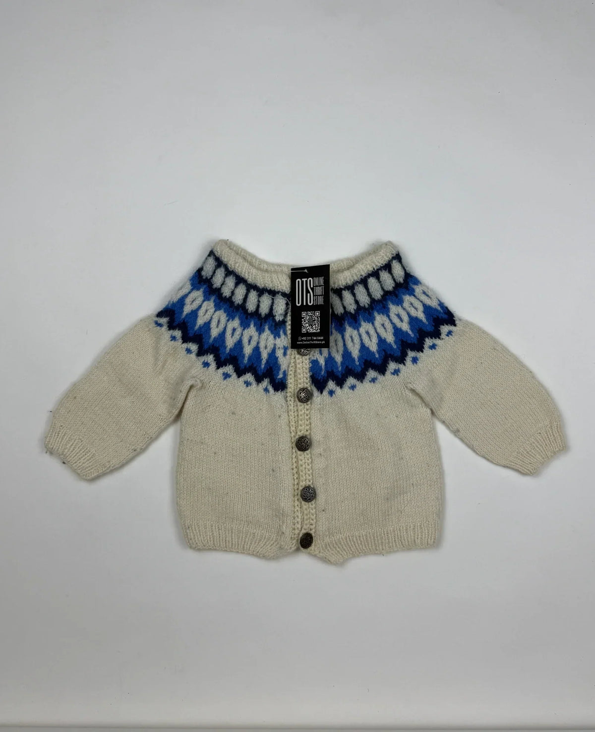 Preloved Premium Boys Sweaters by Cut label, OffWhite Wool for Boys - OTS Thrift Shop Karachi Pakistan