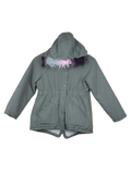 UK Imported secondhand Girls Jackets - Little Kids brand, Olive Polyester, Premium Plus condition, for Girls - Online Thrift Store Peshawar Pakistan