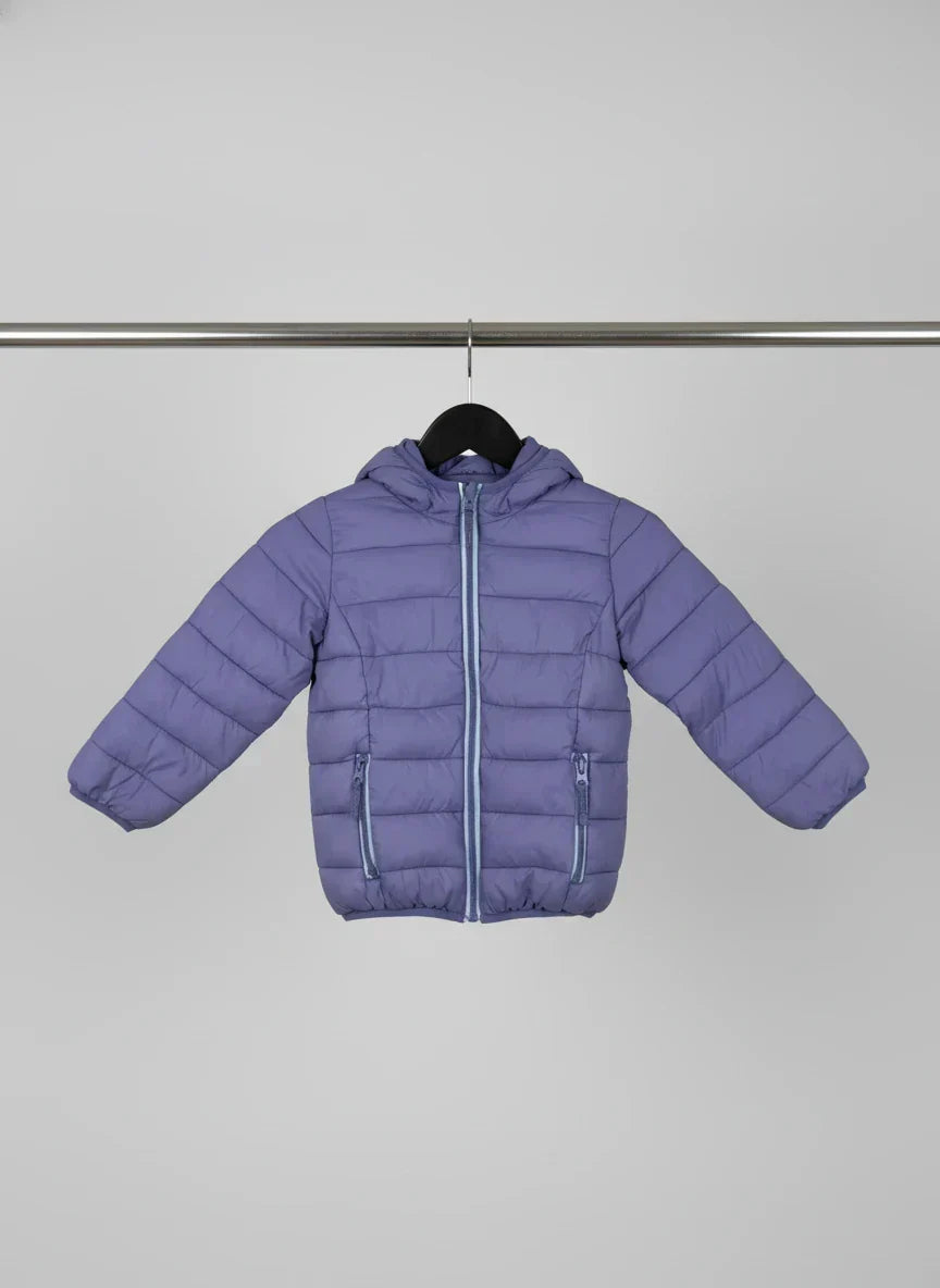 Premium Condition Girls Jackets | Preloved Smaile | Lavender Polyester | Thrift Shop for Girls Peshawar Pakistan | OTS