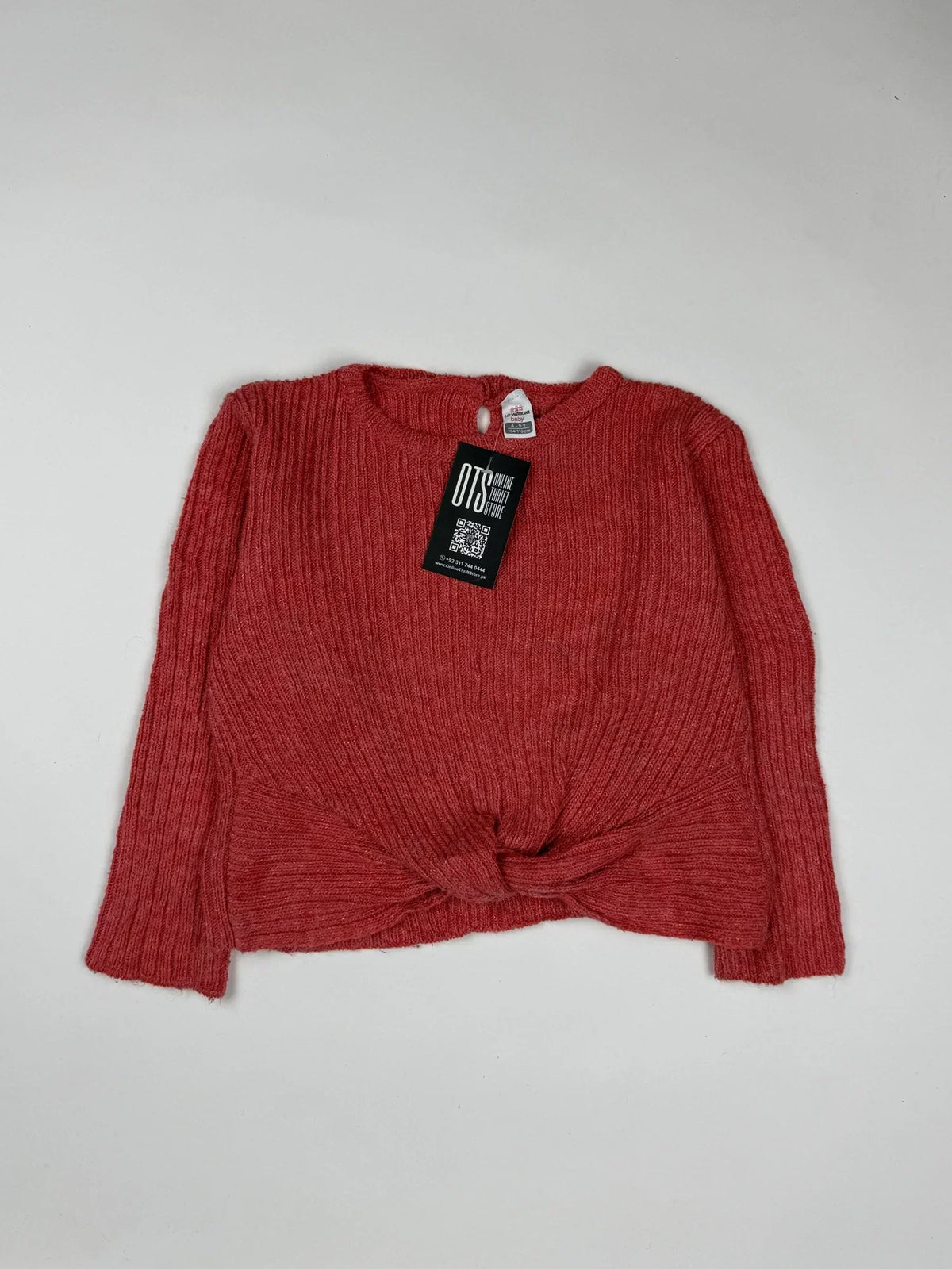 UK Imported secondhand Girls Sweaters - LC WAIKIKI brand, Pink Wool, Premium condition, for Girls - Online Thrift Store Karachi Pakistan