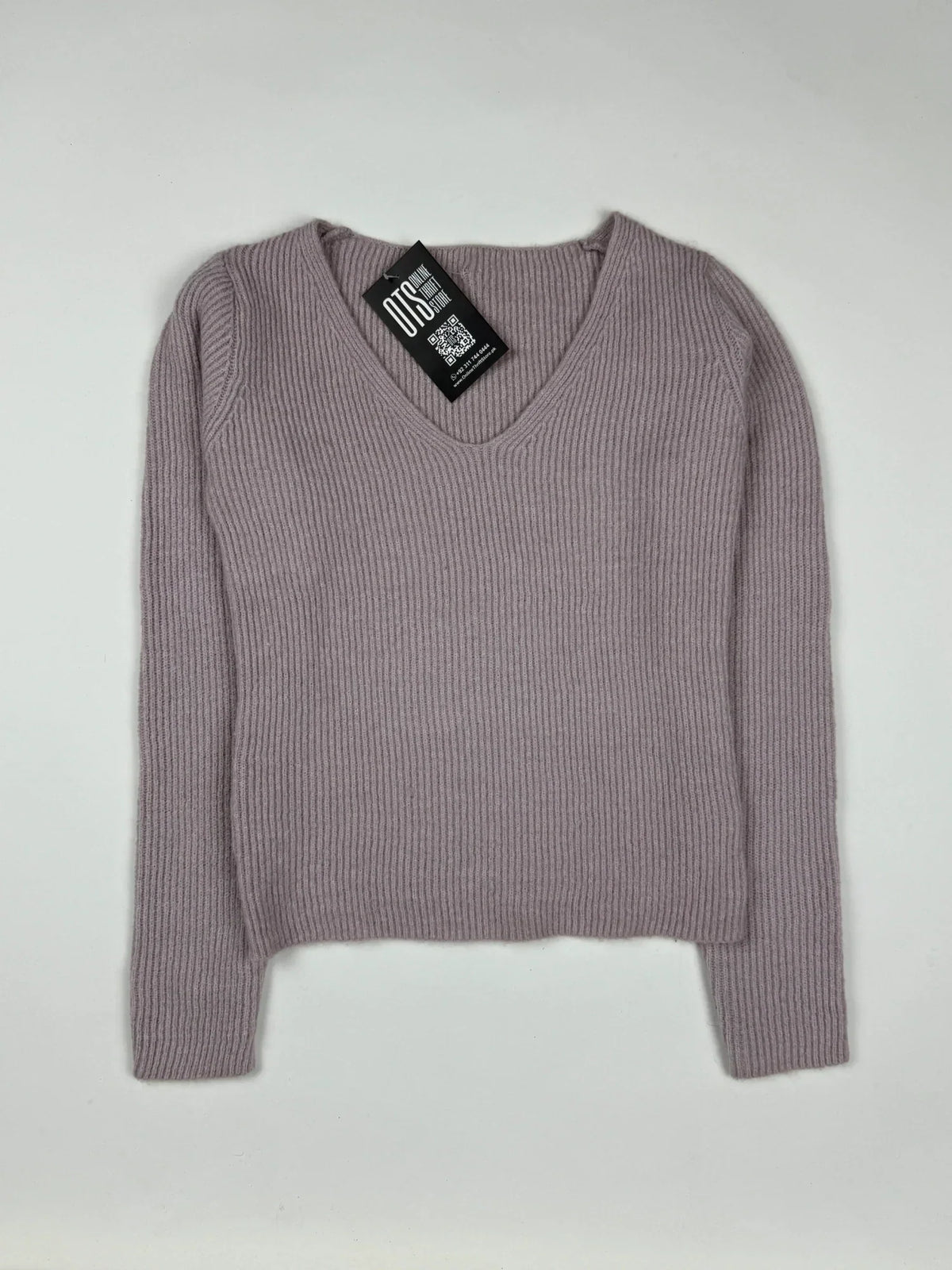 Shop Premium Girls Sweaters by Shein | Preloved Branded Clothes | Camel Acrylic | Girls | OTS Thrift Store Islamabad Pakistan
