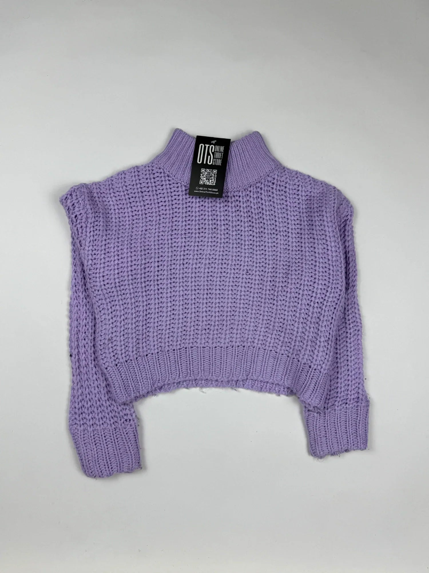 UK Imported secondhand Girls Sweaters - Zeeman brand, Mauve Wool, Premium condition, for Girls - Online Thrift Store Karachi Pakistan