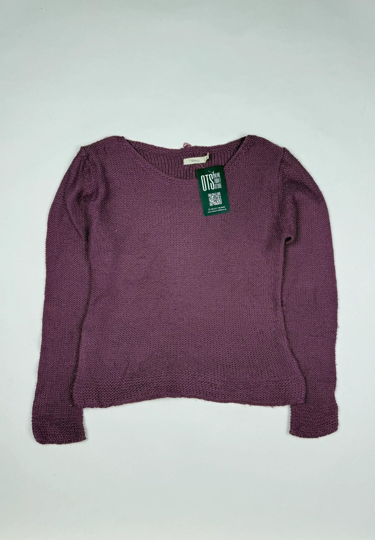 Girls Sweaters | sfera | Preloved Branded | Purple Acrylic | Excellent | OTS Thrift Store Peshawar Pakistan