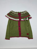 Girls Sweaters | petits | Preloved Branded | Green Acrylic | Excellent | OTS Thrift Store Karachi Pakistan