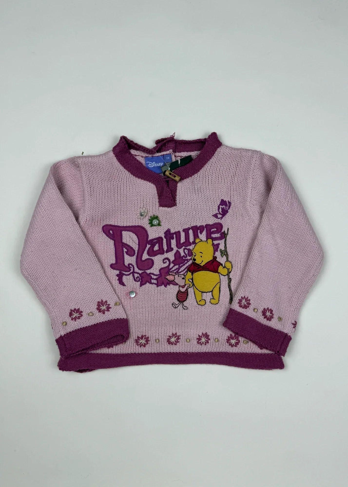 Secondhand Branded Girls Sweaters by Disney, Purple Acrylic fabric, Excellent condition, for Girls - Online Thrift Shop Karachi Pakistan