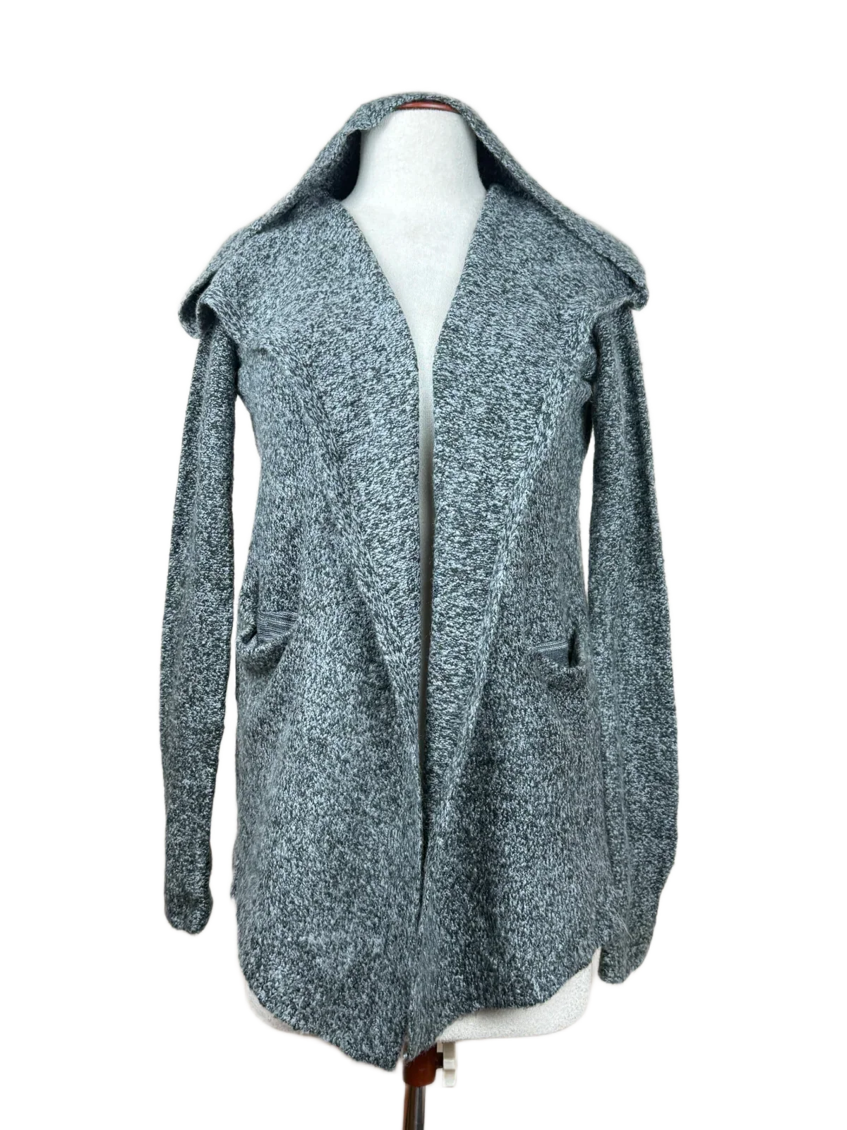 Good Condition Winter Long Cardigans | Preloved Marled | Multi Acrylic | Thrift Shop for Women Lahore Pakistan | OTS