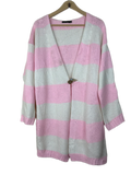Shop Premium Winter Long Cardigans by Saw if First | Preloved Branded Clothes | Multi Acrylic | Women | OTS Thrift Store Karachi Pakistan