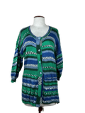 Secondhand Branded Winter Long Cardigans by Unknown, Multi Wool fabric, Premium condition, for Women - Online Thrift Shop Peshawar Pakistan