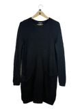UK Imported secondhand Winter Long Cardigans - Pied A Terre brand, Black Viscose, Premium condition, for Women - Online Thrift Store Karachi Pakistan