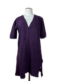 Winter Long Cardigans | Adini London | Preloved Branded | Purple Lambs Wool | Premium | OTS Thrift Store Peshawar Pakistan