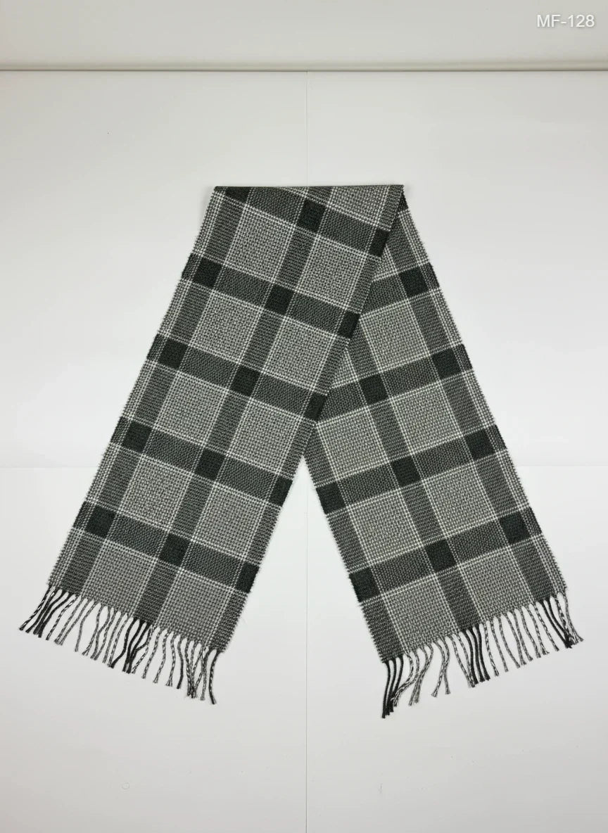 Excellent Condition | Preloved  Gray Acrylic Muffler & Scarf | Thrift Shop for Unisex Lahore Pakistan | OTS