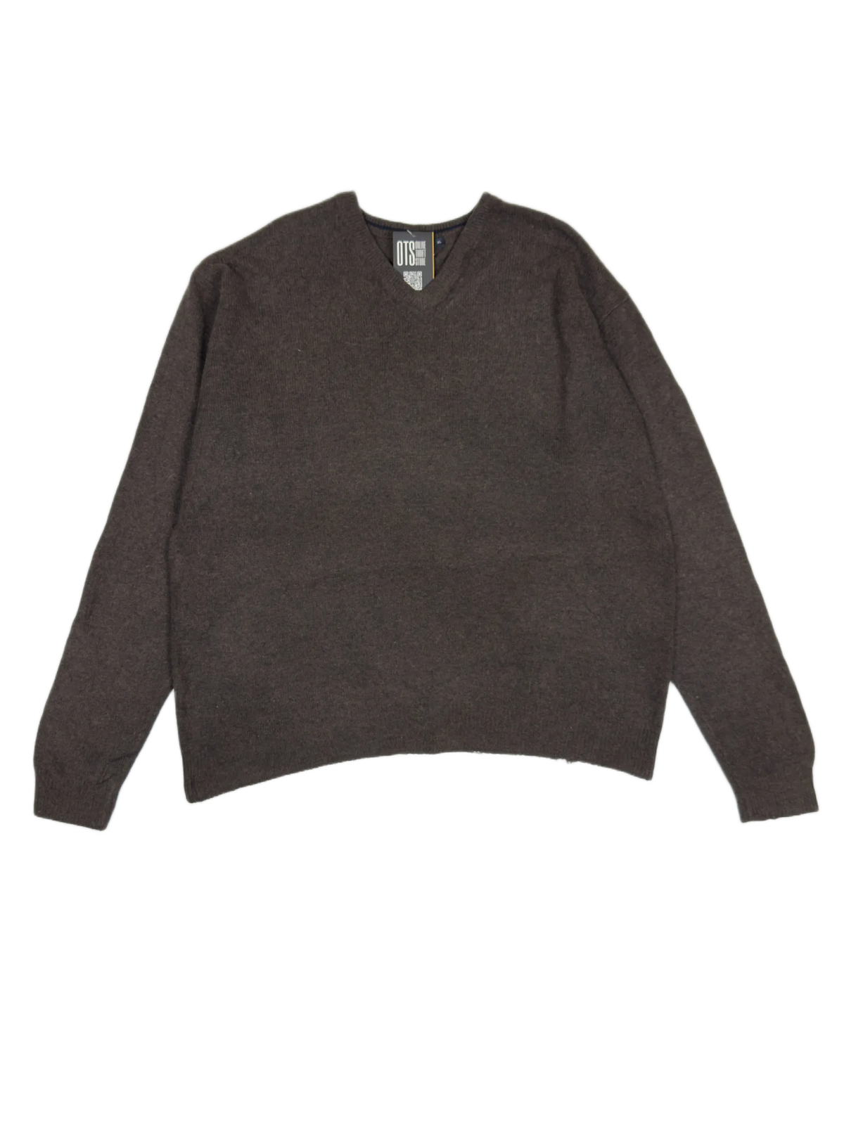 Shop Premium Men's Jumpers & Sweaters by Jmes Pringles | Preloved Branded Clothes | Brown Wool | Men | OTS Thrift Store Peshawar Pakistan