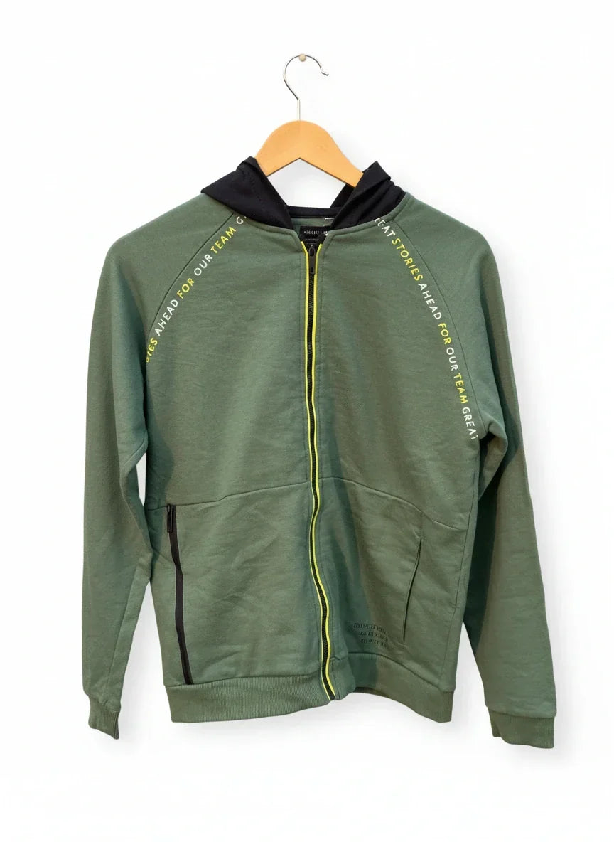 Shop Premium Men's Hoodies & Sweatshirts by Nukutavake | Preloved Branded Clothes | Green Cotton | Men Hoodies | OTS Thrift Store Peshawar Pakistan