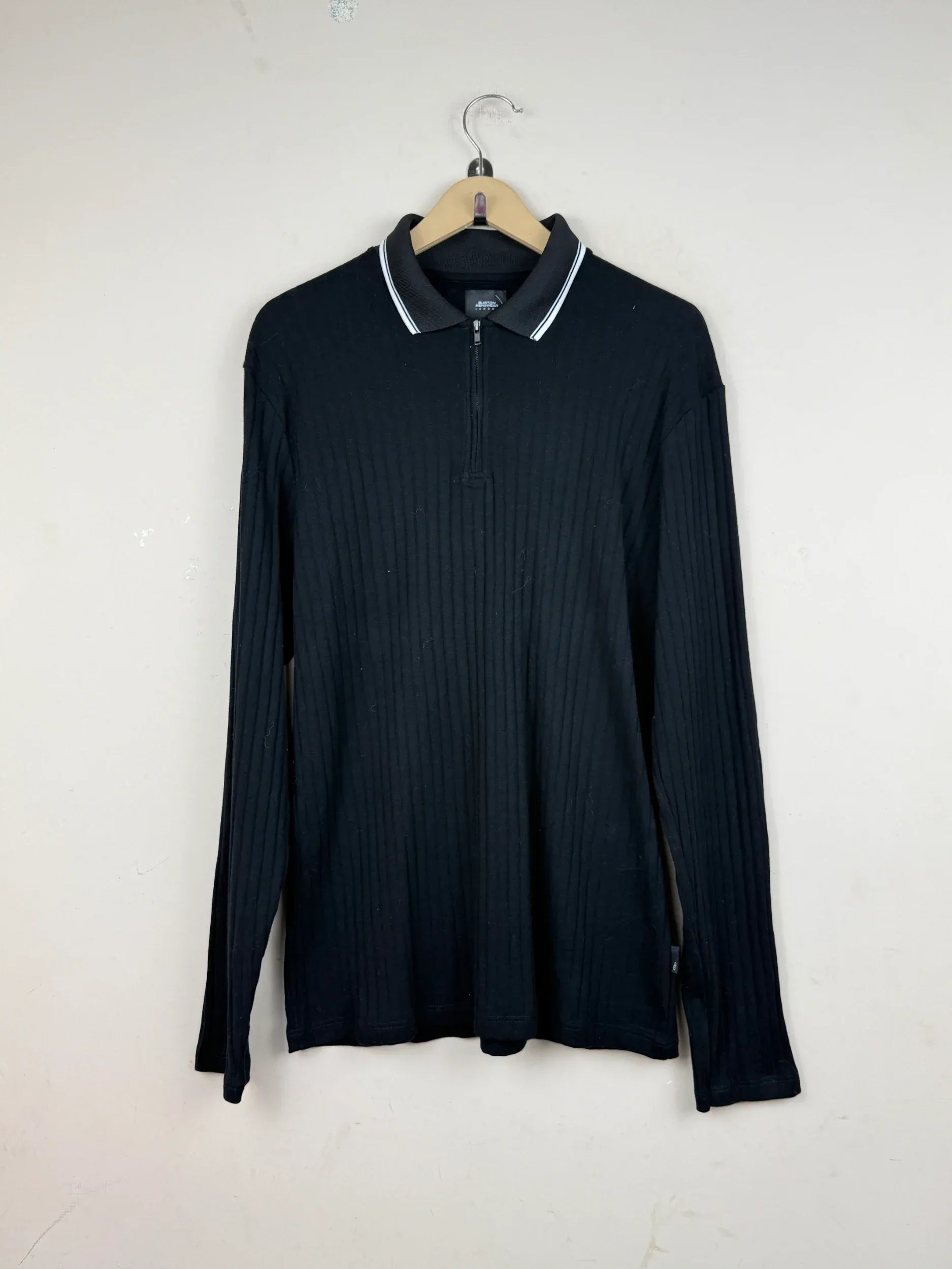 Shop Premium Men's Jumpers & Sweaters by Burton mensware | Preloved Branded Clothes | Black Cotton | Men | OTS Thrift Store Karachi Pakistan