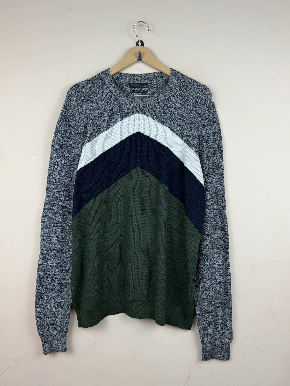 Preloved Premium Men's Jumpers & Sweaters by Marks & Spencer, Multi Cotton for Men - OTS Thrift Shop Islamabad Pakistan