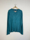 Secondhand Branded Men's Jumpers & Sweaters by Thomas Nash, Teal Acrylic fabric, Premium condition, for Men - Online Thrift Shop Lahore Pakistan