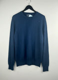Preloved Premium Men's Jumpers & Sweaters by M&S, DarkBlue Cotton for Men Sweaters - OTS Thrift Shop Peshawar Pakistan