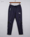 Secondhand Branded Men Sports Trousers by Puma, Blue Polyester fabric, Excellent condition, for MENS - Online Thrift Shop Karachi Pakistan
