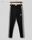 Preloved Premium Men Sports Trousers by ADIDAS, Black Polyester for MENS - OTS Thrift Shop Islamabad Pakistan