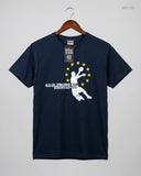 Mens Tshirts | B&C | Preloved Branded | Blue Cotton | Premium | OTS Thrift Store Peshawar Pakistan